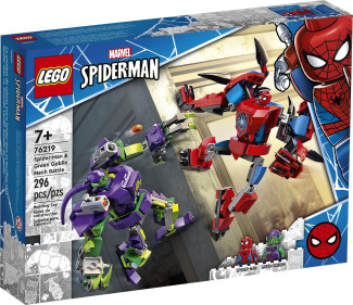 LEGO MARVEL 76219 SPIDER-MAN AND GREEN GOBLIN MECH BATTLE