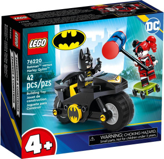 LEGO DC COMICS 76220 BATMAN VERSUS HARLEY QUINN