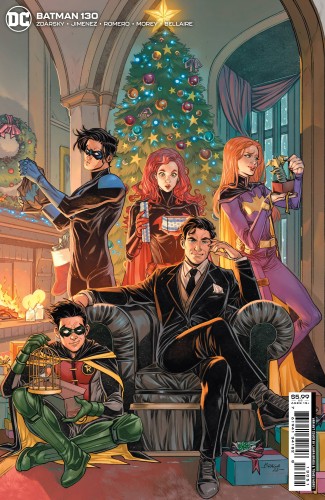 BATMAN #130 (2018 SERIES) COVER D BRAGA HOLIDAY CARD STOCK VARIANT