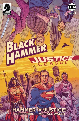 BLACK HAMMER JUSTICE LEAGUE #1 COVER A WALSH