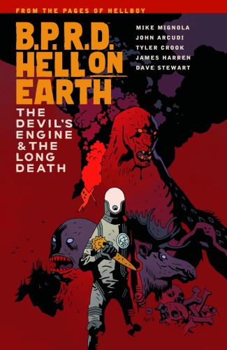 BPRD HELL ON EARTH VOLUME 4 THE DEVILS ENGINE AND THE LONG DEATH GRAPHIC NOVEL