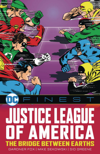 DC FINEST JUSTICE LEAGUE OF AMERICA THE BRIDGE BETWEEN EARTHS GRAPHIC NOVEL