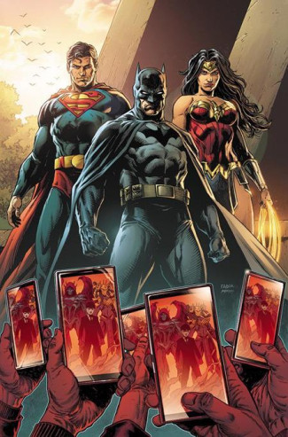 FCBD 2023 DAWN OF DC KNIGHT TERRORS SPECIAL EDITION FOIL CARD STOCK VARIANT