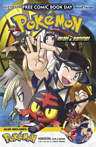 FCBD 2018 POKEMON SUN AND MOON AND HORIZON