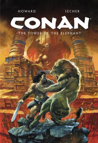 CONAN ILLUSTRATED THE TOWER OF THE ELEPHANT HARDCOVER