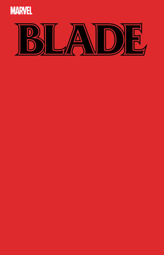 BLADE #1 (2023 SERIES) BLOOD RED BLANK COVER VARIANT