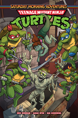 TEENAGE MUTANT NINJA TURTLES SATURDAY MORNING ADVENTURES VOLUME 6 GRAPHIC NOVEL