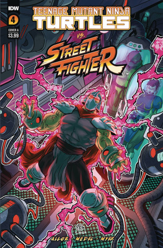 TEENAGE MUTANT NINJA TURTLES  VS. STREET FIGHTER #4 