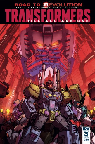 TRANSFORMERS TILL ALL ARE ONE #3 SUBSCRIPTION VARIANT COVER 