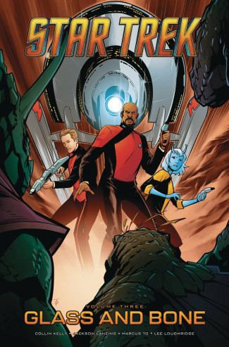 STAR TREK VOLUME 3 GLASS AND BONE GRAPHIC NOVEL