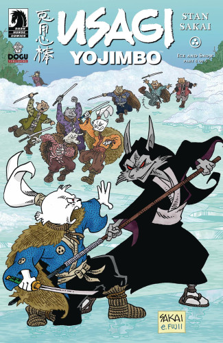 USAGI YOJIMBO ICE & SNOW #4 COVER A SAKAI
