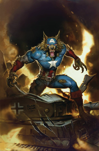 CAPWOLF AND THE HOWLING COMMANDOS GRAPHIC NOVEL