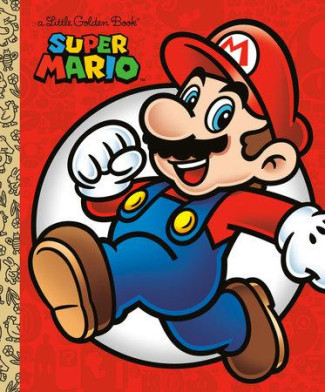 SUPER MARIO LITTLE GOLDEN BOOK NINTENDO HARDCOVER