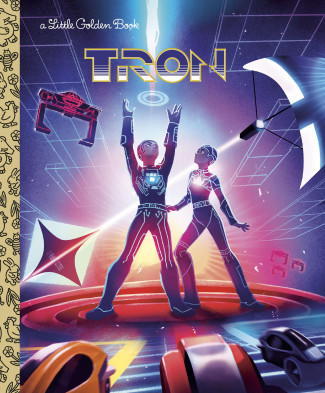 DISNEY TRON LITTLE GOLDEN BOOK HARDCOVER