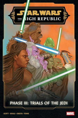 STAR WARS THE HIGH REPUBLIC PHASE III TRIALS OF THE JEDI OMNIBUS HARDCOVER PHIL NOTO COVER