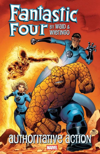 FANTASTIC FOUR BY WAID AND WIERINGO AUTHORITATIVE ACTION GRAPHIC NOVEL