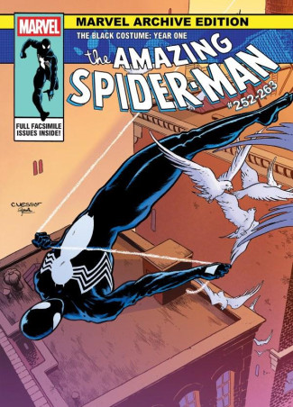 MARVEL ARCHIVE EDITION AMAZING SPIDER-MAN THE BLACK COSTUME YEAR ONE GALLERY HARDCOVER CHARLES VESS COVER
