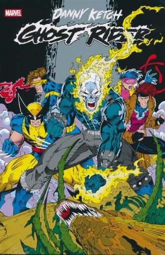 GHOST RIDER DANNY KETCH OMNIBUS VOLUME 2 HARDCOVER JIM LEE DM VARIANT COVER
