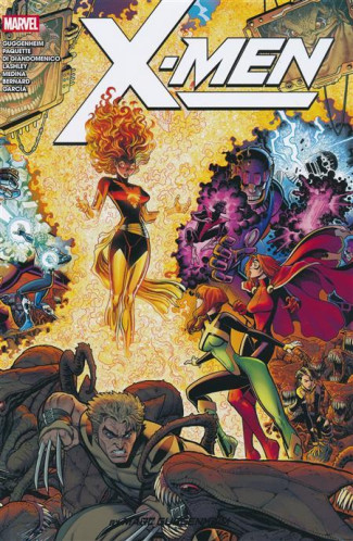 X-MEN BY MARC GUGGENHEIM OMNIBUS HARDCOVER ARTHUR ADAMS DM VARIANT COVER
