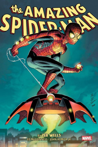 AMAZING SPIDER-MAN BY ZEB WELLS OMNIBUS VOLUME 1 HARDCOVER JOHN ROMITA JR COVER