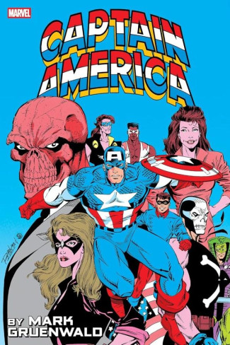 CAPTAIN AMERICA BY MARK GRUENWALD OMNIBUS VOLUME 3 HARDCOVER RON LIM COVER