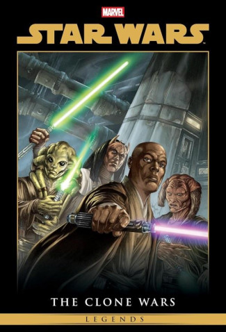 STAR WARS LEGENDS THE CLONE WARS OMNIBUS VOLUME 1 HARDCOVER JAN DUURSEMA COVER