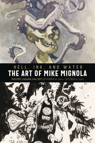 HELL INK AND WATER THE ART OF MIKE MIGNOLA HARDCOVER
