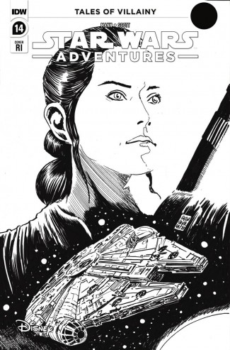 STAR WARS ADVENTURES #14 (2020 SERIES) FRANCAVILLA 1 IN 10 INCENTIVE VARIANT