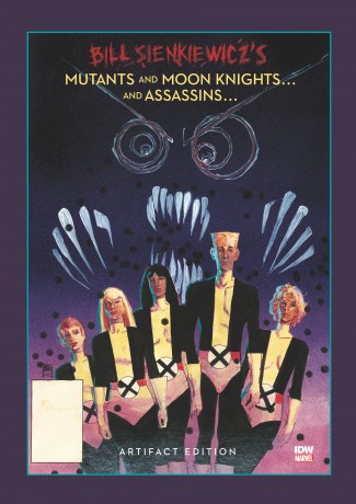 BILL SIENKIEWICZ MUTANTS AND MOON KNIGHTS ARTIFACT EDITION HARDCOVER
