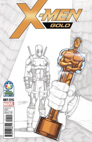 X-MEN GOLD #1 RETAILER SUMMIT 2017 LIM VARIANT COVER