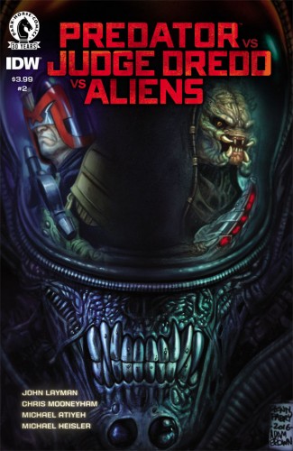 PREDATOR VS JUDGE DREDD VS ALIENS #2