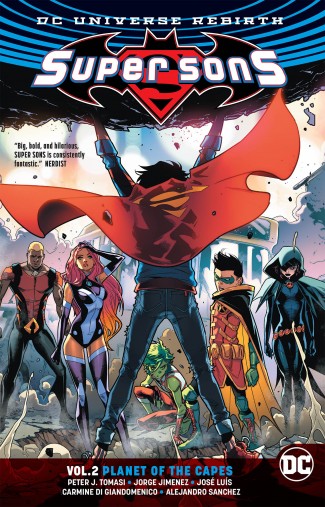 SUPER SONS VOLUME 2 PLANET OF THE CAPES REBIRTH GRAPHIC NOVEL