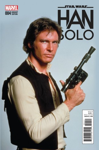 STAR WARS HAN SOLO #4 MOVIE 1 IN 15 INCENTIVE VARIANT COVER