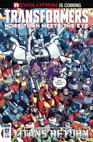 TRANSFORMERS MORE THAN MEETS EYE #57 SUBSCRIPTION VARIANT COVER