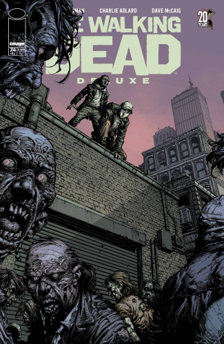 WALKING DEAD DELUXE #74 COVER A FINCH & MCCAIG 