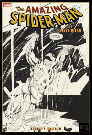AMAZING SPIDER MAN BY STEVE DITKO ARTIST EDITION HARDCOVER RAIN COVER