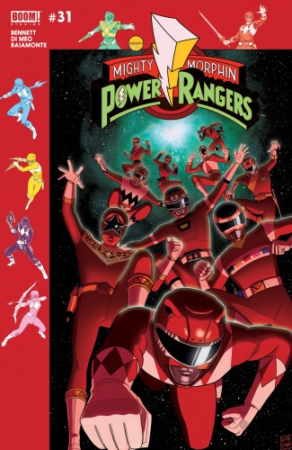 MIGHTY MORPHIN POWER RANGERS #31 SUBSCRIPTION VARIANT