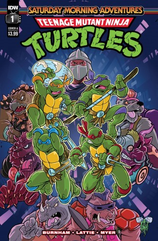 TEENAGE MUTANT NINJA TURTLES SATURDAY MORNING ADVENTURES #1 COVER A