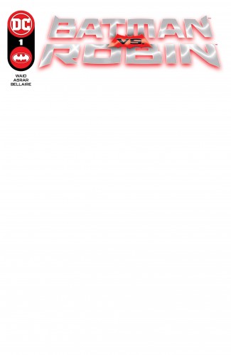 BATMAN VS ROBIN #1 (2022 SERIES) BLANK CARD STOCK VARIANT