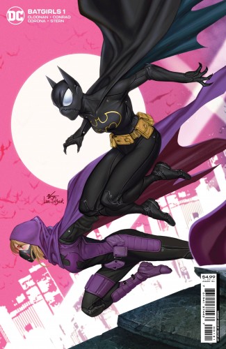 BATGIRLS #1 COVER B LEE MASKED LEFT SIDE CONNECTING CARD STOCK VARIANT