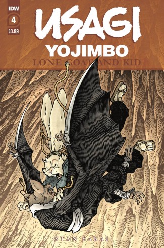 USAGI YOJIMBO LONE GOAT AND KID #4 