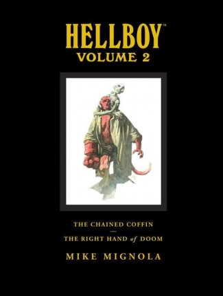 HELLBOY LIBRARY EDITION VOLUME 2 CHAINED COFFIN AND THE RIGHT HAND OF DOOM HARDCOVER