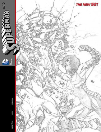 SUPERMAN #10 (2011 SERIES) IVAN REIS 1 IN 25 INCENTIVE VARIANT
