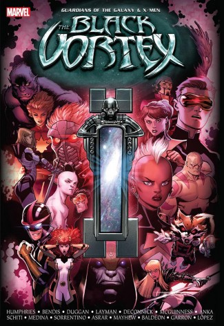 GUARDIANS OF THE GALAXY AND THE X-MEN BLACK VORTEX HARDCOVER