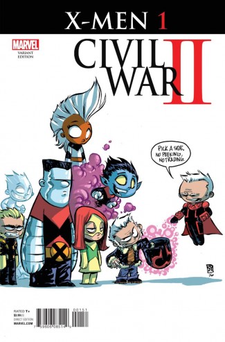 CIVIL WAR II X-MEN #1 SKOTTIE YOUNG VARIANT