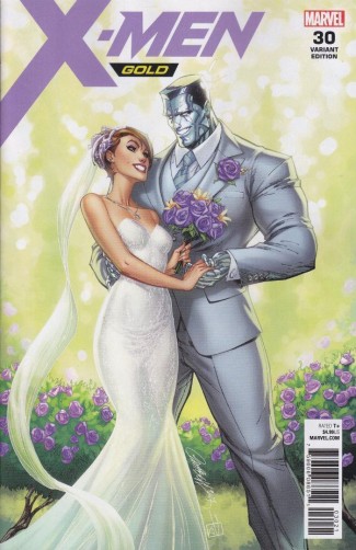 X-MEN GOLD #30 J SCOTT CAMPBELL KITTY AND COLOSSUS VARIANT