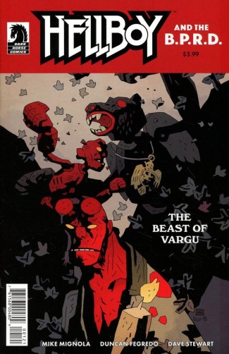 HELLBOY AND THE BPRD BEAST OF VARGU COVER B MIGNOLA COVER