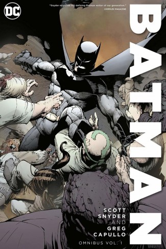 BATMAN BY SCOTT SNYDER AND GREG CAPULLO OMNIBUS VOLUME 1 HARDCOVER