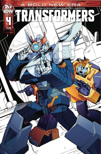 TRANSFORMERS #4 (2019 SERIES) 2ND PRINTING