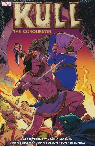 KULL THE CONQUEROR THE ORIGINAL MARVEL YEARS OMNIBUS HARDCOVER DAVID LOPEZ COVER